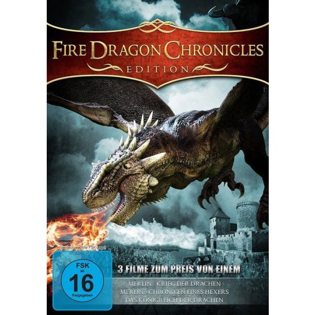 Fire Dragon Chronicles Edition - 3 tolle Filme  DVD/NEU/OVP