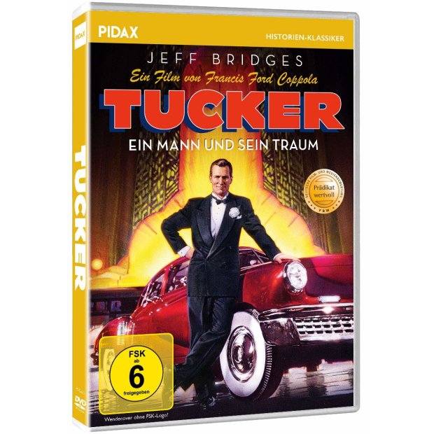Tucker - Ein Mann und sein Traum - Jeff Bridges  Pidax  DVD/NEU/OVP