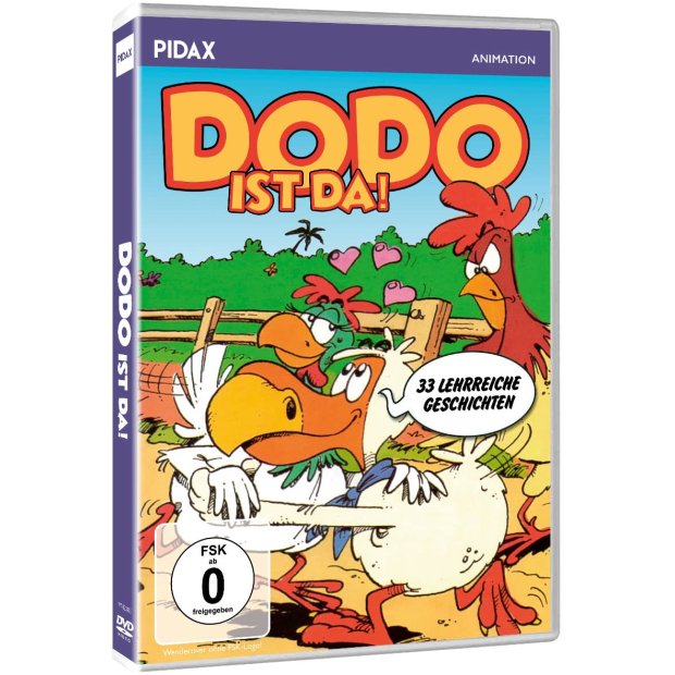 DODO ist da! / 33 lehrreiche Geschichten - Pidax Animation  DVD/NEU/OVP