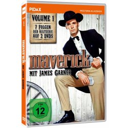 Maverick  Vol. 1 / 7 Folgen [Pidax] Westernserie James...
