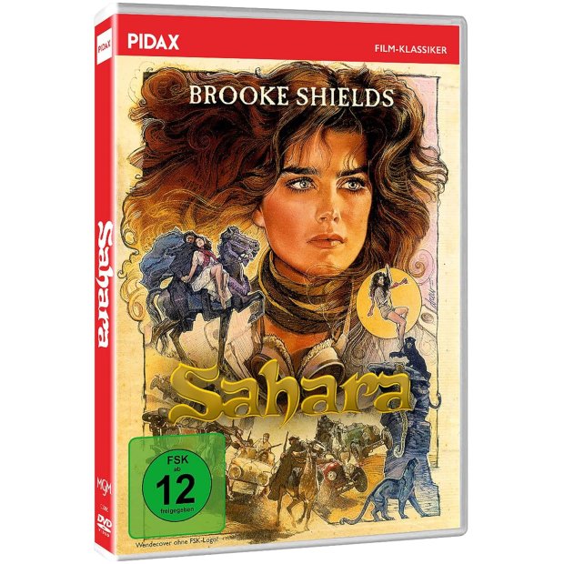 Sahara - Remastered Edition - Brooke Shields - Abenteuer Pidax   DVD/NEU/OVP
