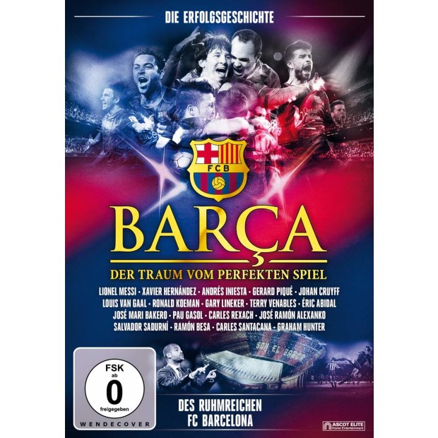 Barca - Der Traum vom perfekten Spiel - FC Barcelona  DVD/NEU/OVP