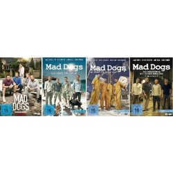 Mad Dogs Staffel 1 + 2 + 3 + 4 - 8 DVDs NEU/OVP