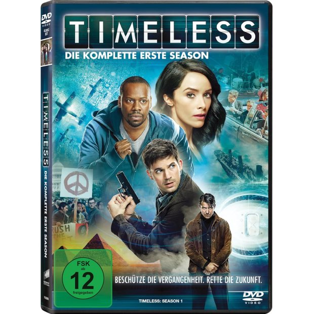 Timeless - Die komplette erste Season  (4 DVDs) NEU/OVP
