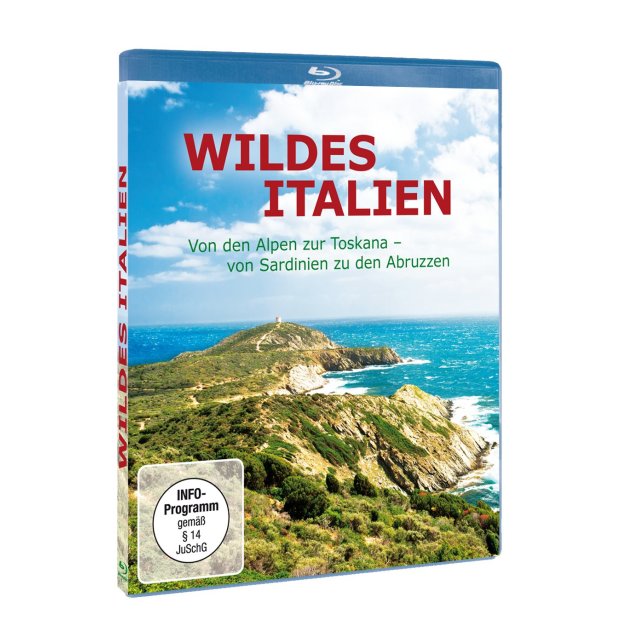 Wildes Italien - Alpen Toskana Sardinien Abruzzen  Blu-ray/NEU/OVP