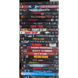 Paket mit 25 FSK18 Filme - 25 DVDs - Crow,Resident...