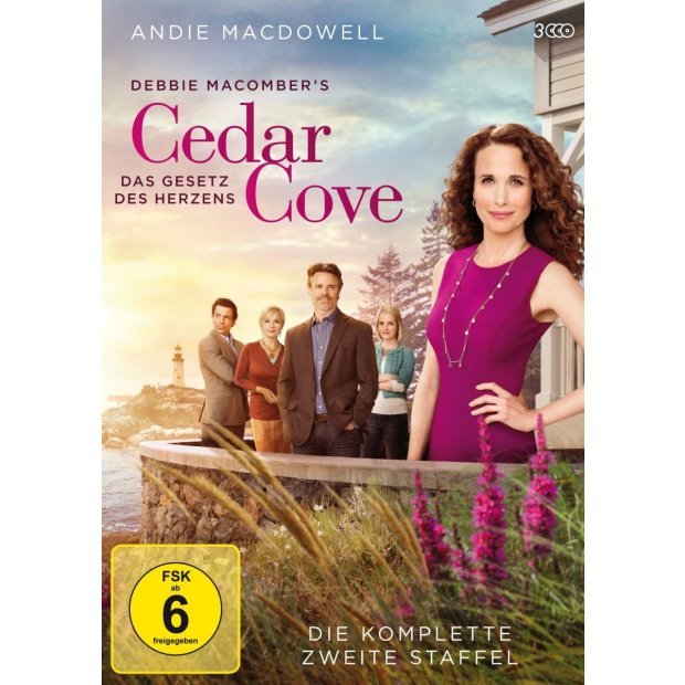 Cedar Cove - Das Gesetz des Herzens - Staffel 2 - 3 DVDs/NEU/OVP