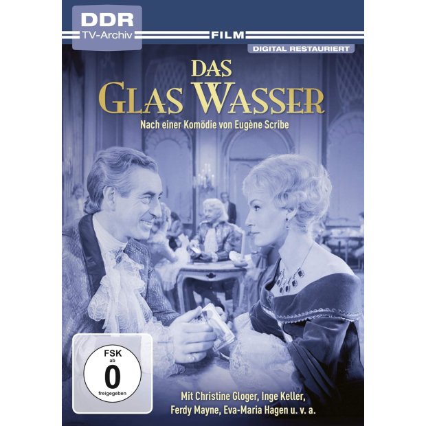 Das Glas Wasser - Christine Gloger - DDR TV Archiv  DVD/NEU/OVP