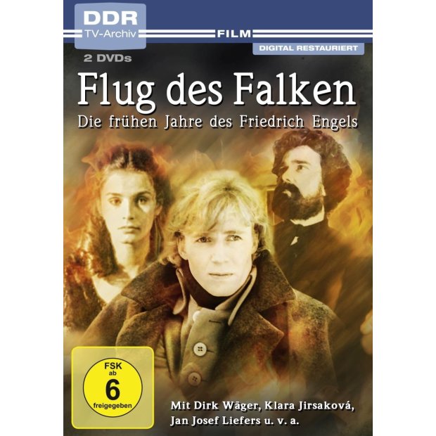 Flug des Falken - Frühe Jahre Friedrich Engels - DDR TV Archiv  2 DVDs/NEU/OVP