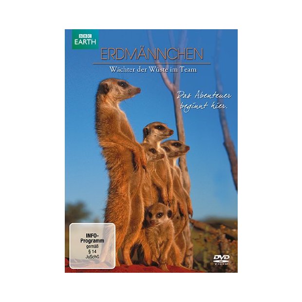 Erdmännchen - Wächter der Wüste im Team  DVD/NEU/OVP