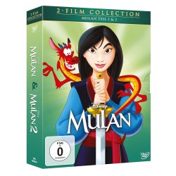 Mulan Teile 1 + 2 - 2-Film Collection  2 DVDs/NEU/OVP