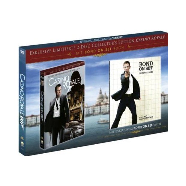 James Bond - Casino Royale Lim. Collectors Ed. 2 DVDs/NEU/OVP Set-Buch