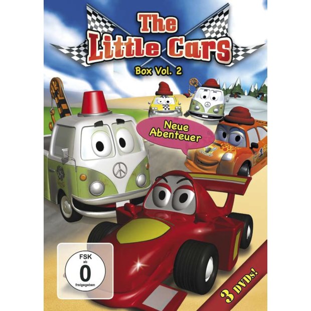 The Little Cars - Neue Abenteuer - Box Vol. 2 - 3 DVDs/NEU/OVP