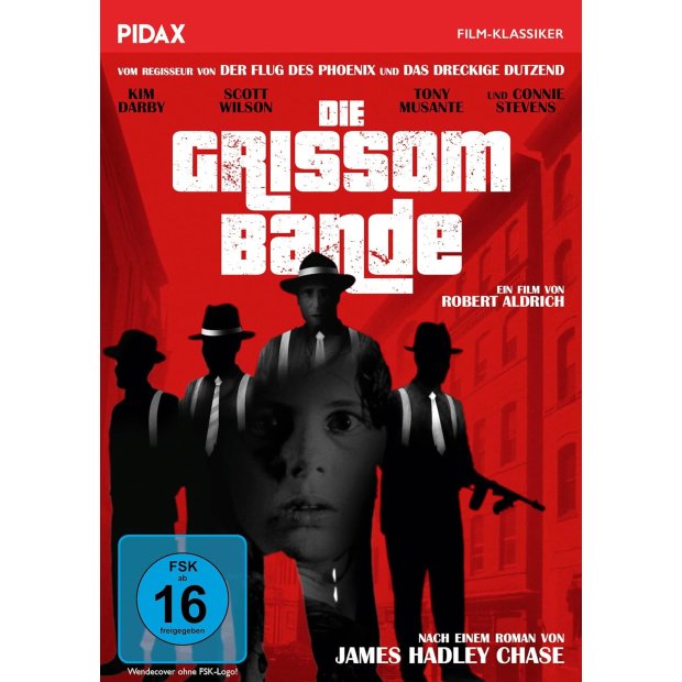 Die Grissom Bande / Harter Gangsterfilm - Pidax  DVD/NEU/OVP