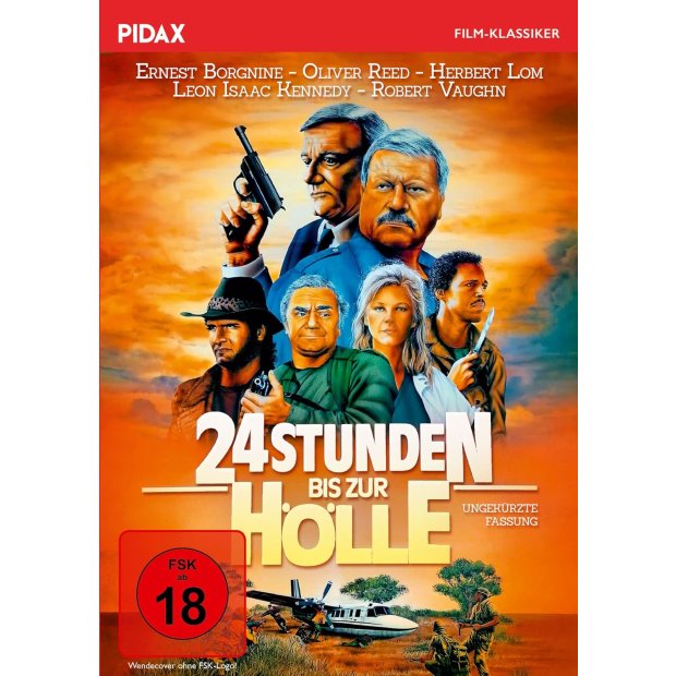 24 Stunden bis zur Hölle - Knallharter Abenteuerfilm  Pidax  DVD/NEU/OVP  FSK 18