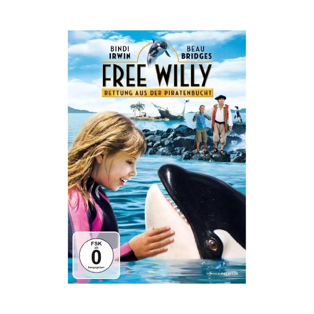 Free Willy 4 - Rettung aus der Piratenbucht   DVD  *HIT* Neuwertig