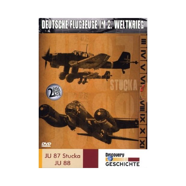 JU 87 Stucka &amp; JU 88 - Deutsche Flugzeuge im 2. Weltkrieg [2 DVDs]  NEU/OVP