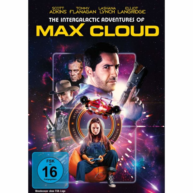 The intergalactic Adventure of Max Cloud - Scott Atkins   DVD/NEU/OVP