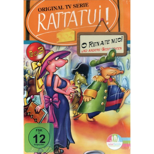 Rattatui! - O Renate Mio Teil 3 - Trickfilm Serie   DVD/NEU/OVP