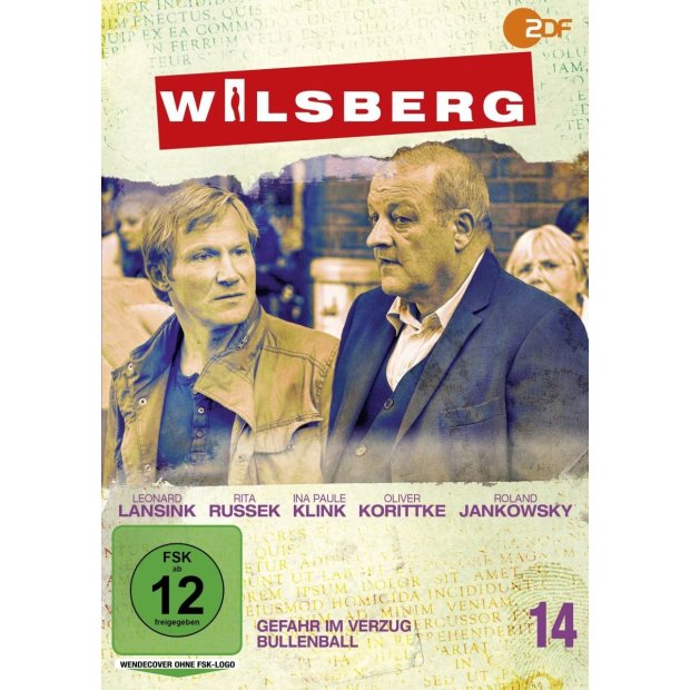 Wilsberg 14 - Gefahr im Verzug / Bullenball  DVD/NEU/OVP