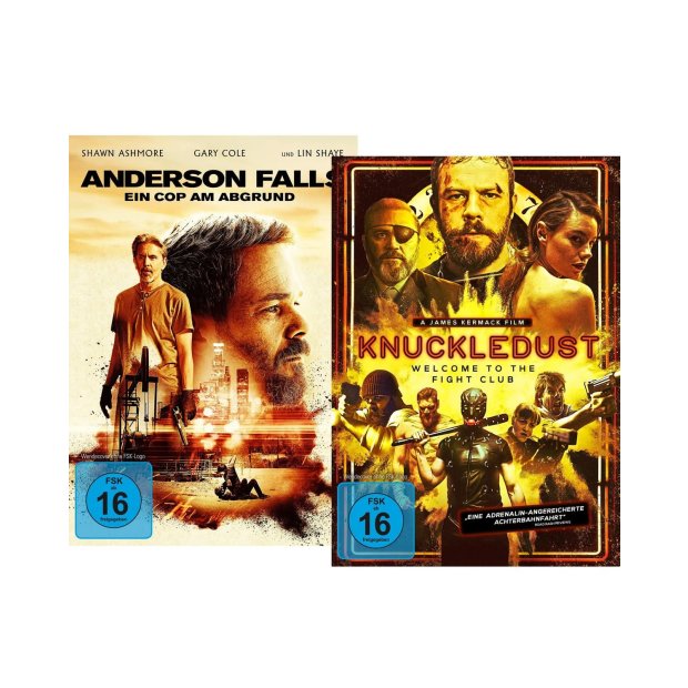 Anderson Falls / Knuckledust - Double Feature - 2 Filme  2 DVDs/NEU/OVP