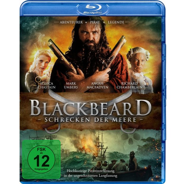 Blackbeard - Schrecken der Meere - Richard Chamberlain  Blu-ray/NEU/OVP