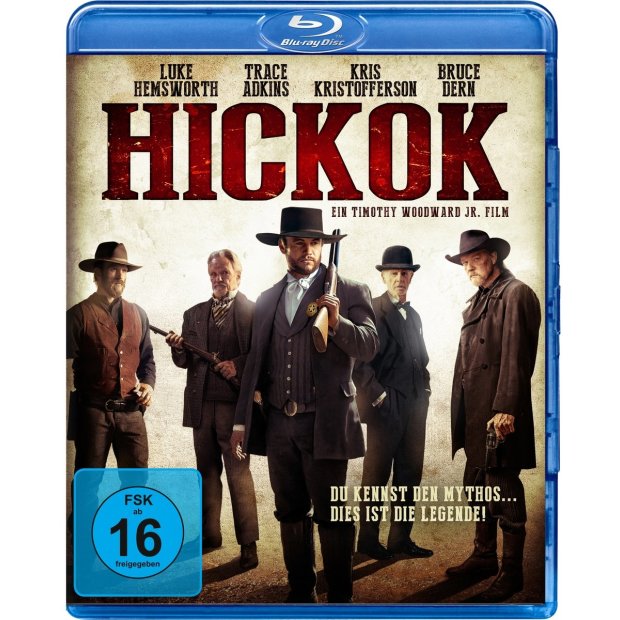 Hickok - Western mit Luke Hemsworth  Blu-ray/NEU/OVP