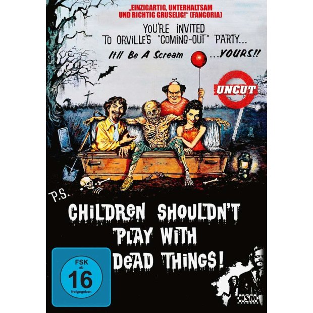 Children Shouldnt Play with Dead Things   DVD/NEU/OVP