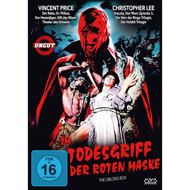 Im Todesgriff der roten Maske - uncut - Vincent Price   DVD/NEU/OVP