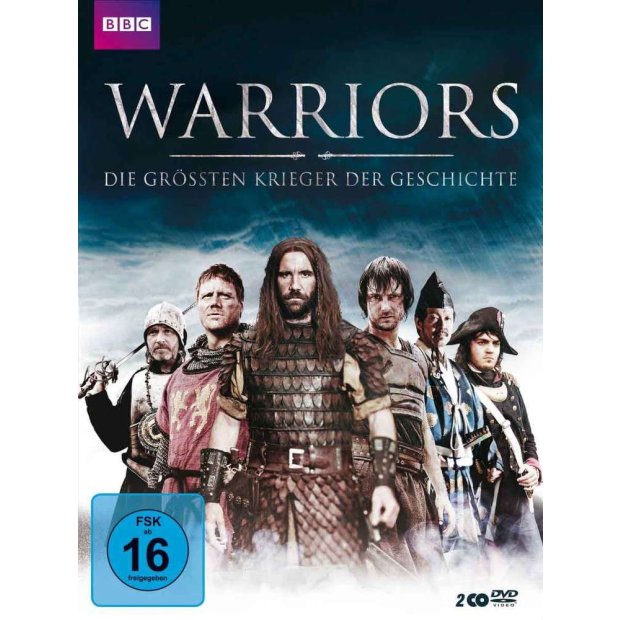 Warriors - Die größten Krieger der Geschichte - BBC Serie  (2 DVDs) NEU/OVP