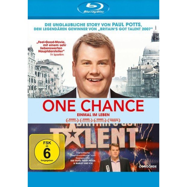 One Chance - Einmal im Leben - Paul Potts Story  Blu-ray/NEU/OVP