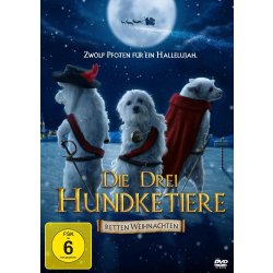 Die drei Hundketiere retten Weihnachten  DVD/NEU/OVP