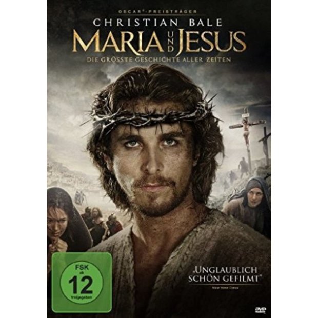 Maria und Jesus - Christian Bale  DVD/NEU/OVP