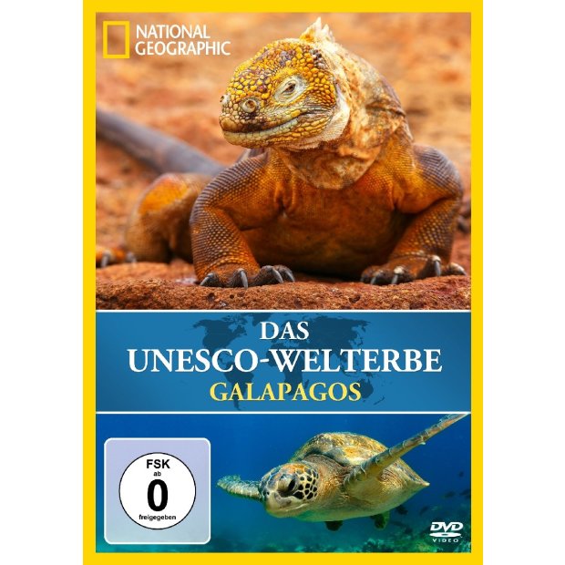Das UNESCO-Welterbe: Galapagos - National Geographic - DVD/NEU/OVP