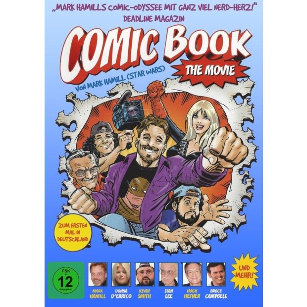 Comic Book - The Movie (von Mark Hamill)  DVD/NEU/OVP
