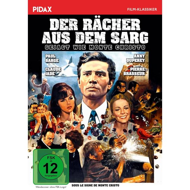 Der Rächer aus dem Sarg - Gejagt wie Monte Christo - Pidax Film Klassiker - DVD/NEU/OVP