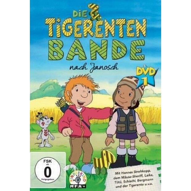 Die Tigerentenbande - Vol. 1 - Janosch  DVD/NEU/OVP