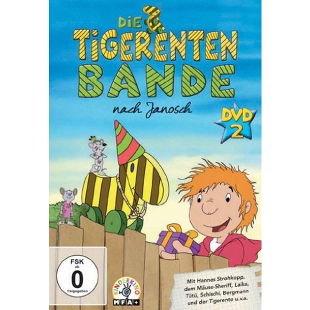 Die Tigerentenbande - Vol. 2 - Janosch  DVD/NEU/OVP