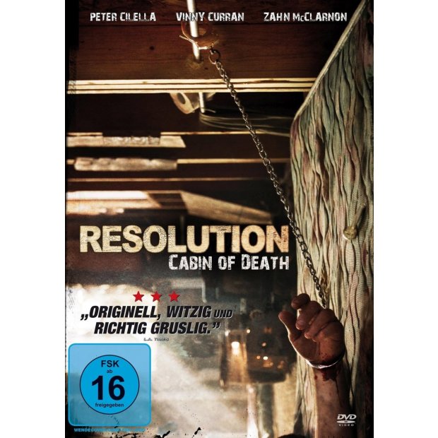 Resolution - Cabin of Death -  DVD/NEU/OVP