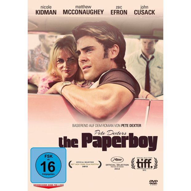 The Paperboy - Zac Efron  Nicole Kidman  DVD/NEU/OVP