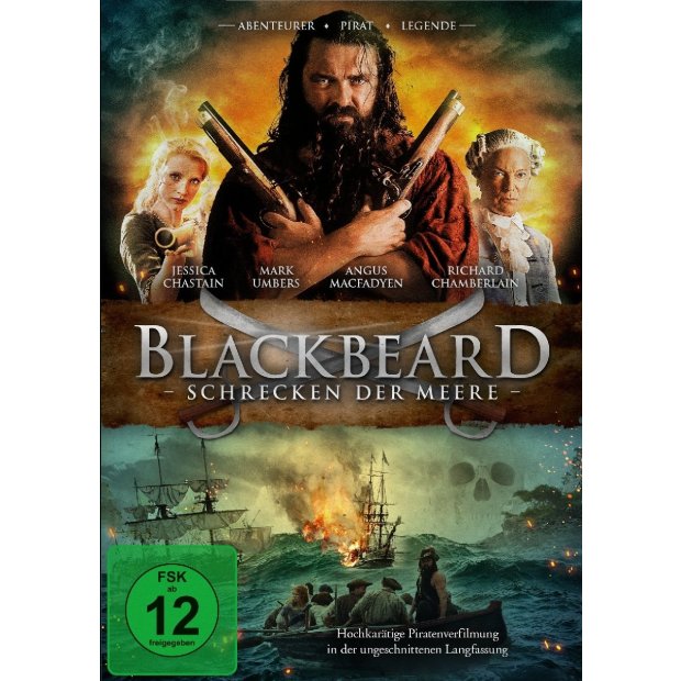 Blackbeard - Schrecken der Meere  DVD/NEU/OVP