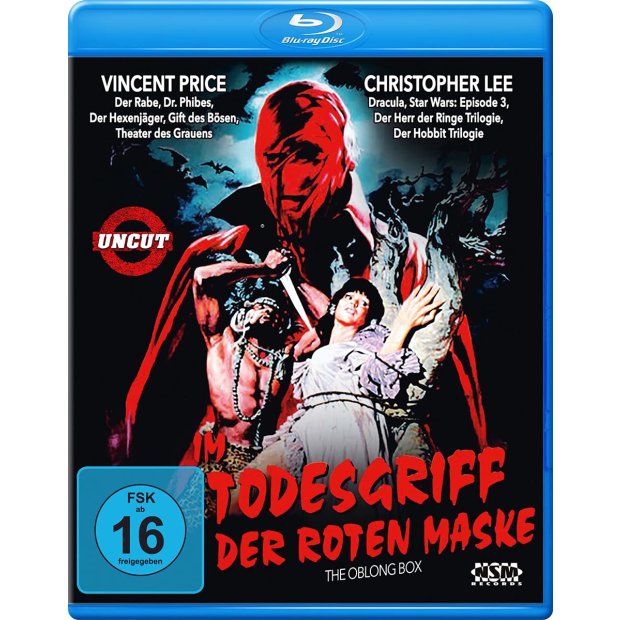 Im Todesgriff der roten Maske - Vincent Price  Christopher Lee  Blu-ray/NEU/OVP