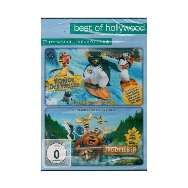 Könige der Wellen / Jagdfieber - Best of Hollywood [2 DVDs] NEU/OVP