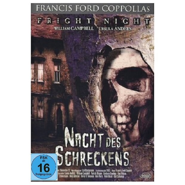 Nacht des Schreckens - Francis Ford Coppola - Horrorfilm   DVD/NEU/OVP