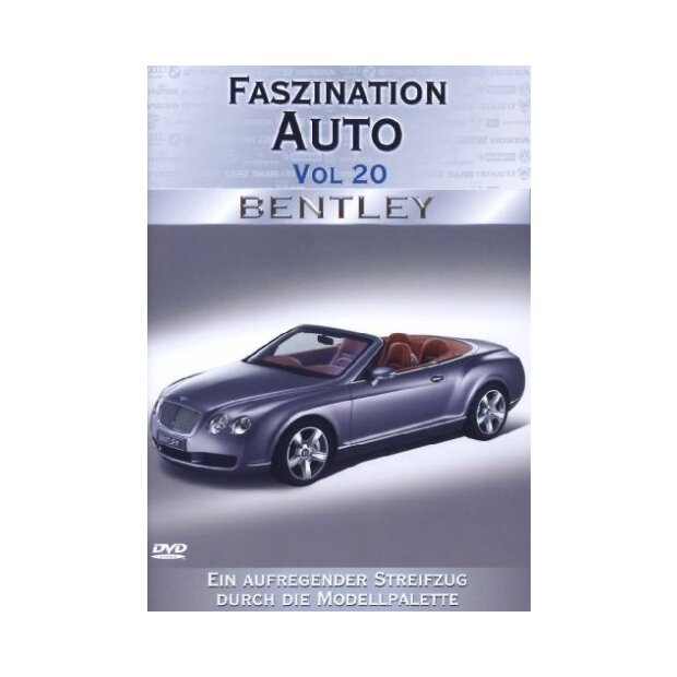 Faszination Auto Vol. 20 - Bentley   DVD/NEU/OVP