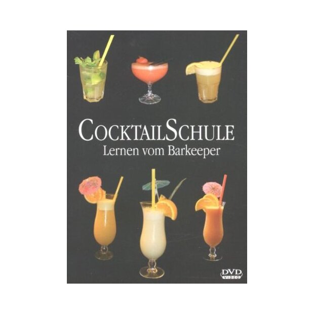 Cocktailschule - Lernen vom Barkeeper   DVD/NEU/OVP