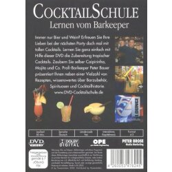 Cocktailschule - Lernen vom Barkeeper   DVD/NEU/OVP