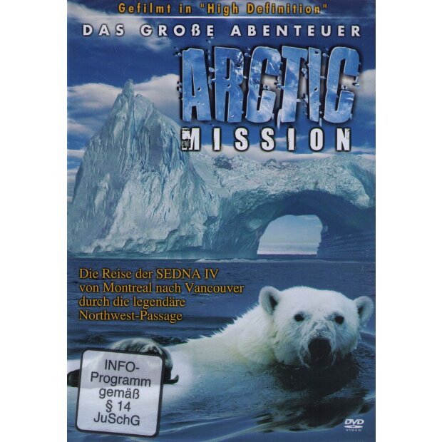 Arctic Mission - Das grosse Abenteuer - Dokumentation  DVD/NEU/OVP