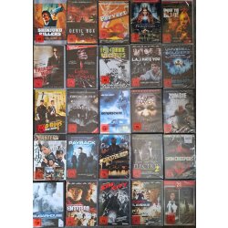 DVD FSK 18 Paket  #8 - 29 DVDs/40 Filme - NEU/OVP FSK 18