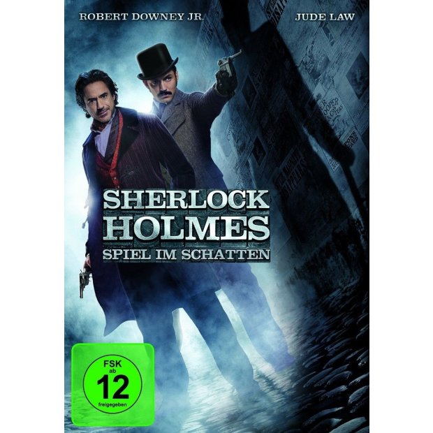 Sherlock Holmes: Spiel im Schatten - Robert Downey Jr.  DVD/NEU/OVP